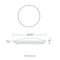 Modern Forms FM-4516-35 Puck 1-lt 16" LED Flush Mount