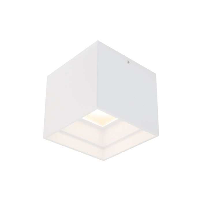 dweLED FM-W47206 Downtown 5" Square LED Outdoor Ceiling Mount