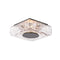 dweLED FM-W71310 Cuboid 1-lt 10" LED Outdoor Ceiling Mount
