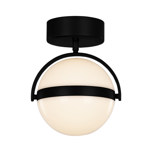 Alora FM301001 Globo 1-lt 7" LED Flush Mount - Matte Black