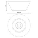 Kuzco FM45710 Holt 1-lt 10" LED Flush Mount