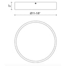 Alora Mood FM554011 Adelaide 1-lt 11" LED Flush Mount