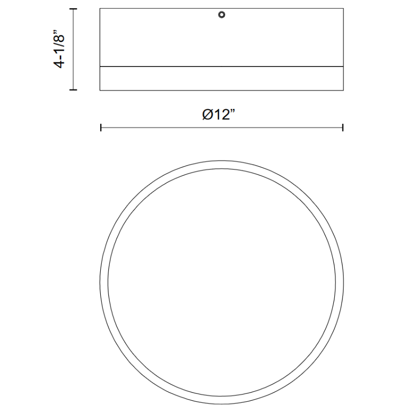 Alora Mood FM556212 Brisbane 2-lt 12" Flush Mount