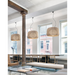 Bover Fora 90 1-lt 35" LED Outdoor Pendant, 0-10V