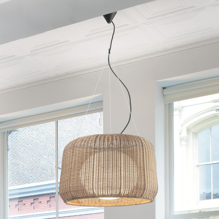 Bover Fora 90 1-lt 35" LED Outdoor Pendant, 0-10V