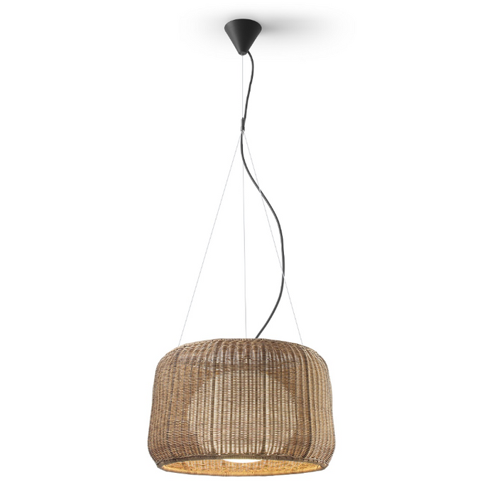 Bover Fora S 1-lt 20" LED Outdoor Pendant, 0-10V