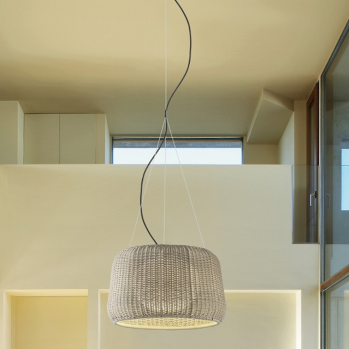 Bover Fora S 1-lt 20" LED Outdoor Pendant, 0-10V