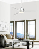 Fanimation FP8511 SculptAire 52" Indoor/Outdoor Ceiling Fan with LED Light Kit