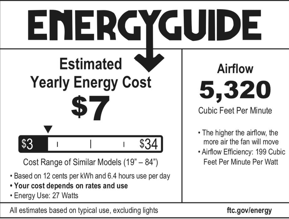 Modern Forms FR-W1801-60L Wynd 60" Ceiling Fan with LED Light Kit