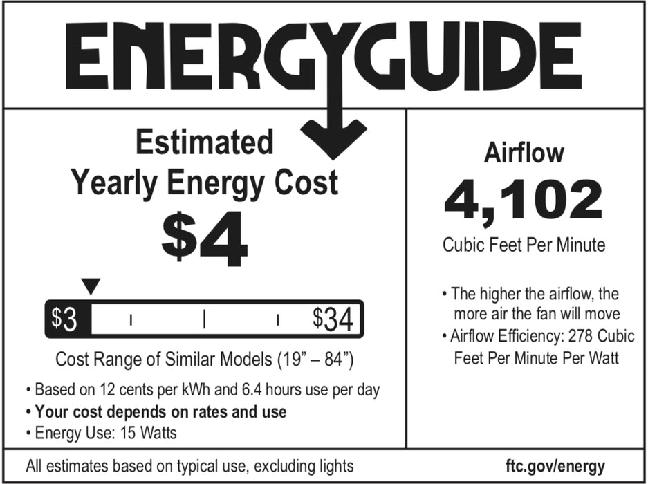 Modern Forms FR-W1809-54L Lotus 54" Ceiling Fan with LED Light Kit