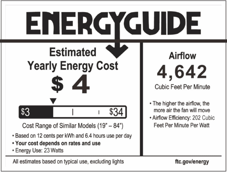 Modern Forms FR-W1810-60 Vortex 60" Ceiling Fan