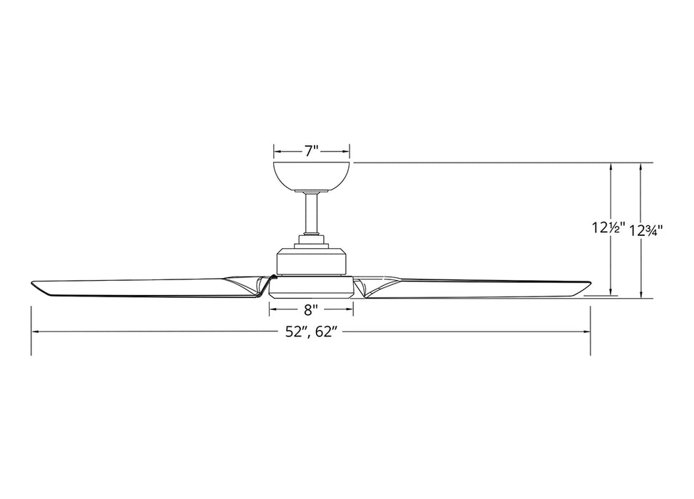 Modern Forms FR-W1910-52 Roboto 52" Ceiling Fan