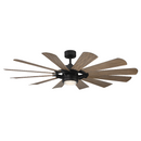 Modern Forms FR-W2201-65L Wyndmill 65" Indoor/Outdoor Ceiling Fan with LED Light Kit, 3500K
