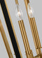 Generation AC1083 Curt 3-lt 16" Chandelier