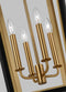Generation AC1094 Curt 4-lt 21" Chandelier