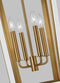 Generation AC1094 Curt 4-lt 21" Chandelier