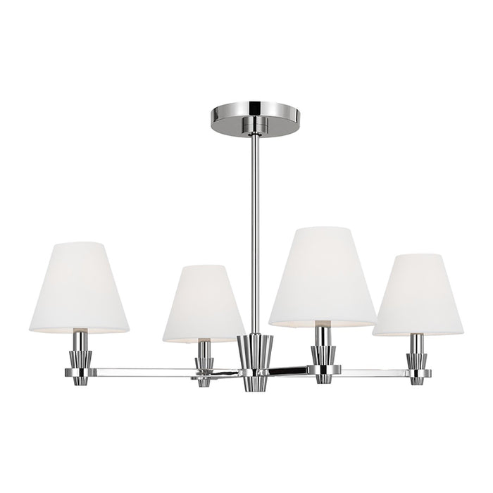 Visual Comfort AC1114 Paisley 4-lt 28" Chandelier