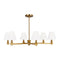 Generation AC1126 Paisley 6-lt 36" Chandelier