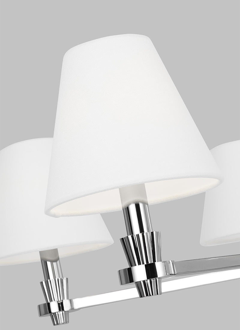 Generation AC1126 Paisley 6-lt 36" Chandelier