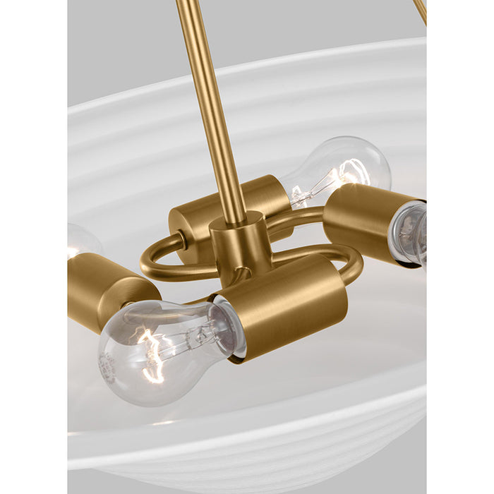 Visual Comfort AP1224 Dosinia 4-lt 25" Pendant