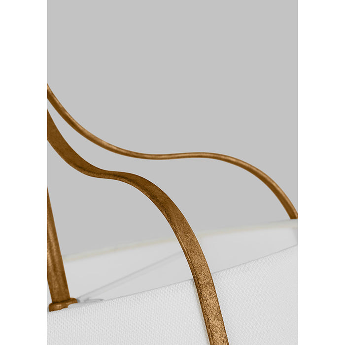 Visual Comfort AP1253 Leander 3-lt 18" Hanging Shade