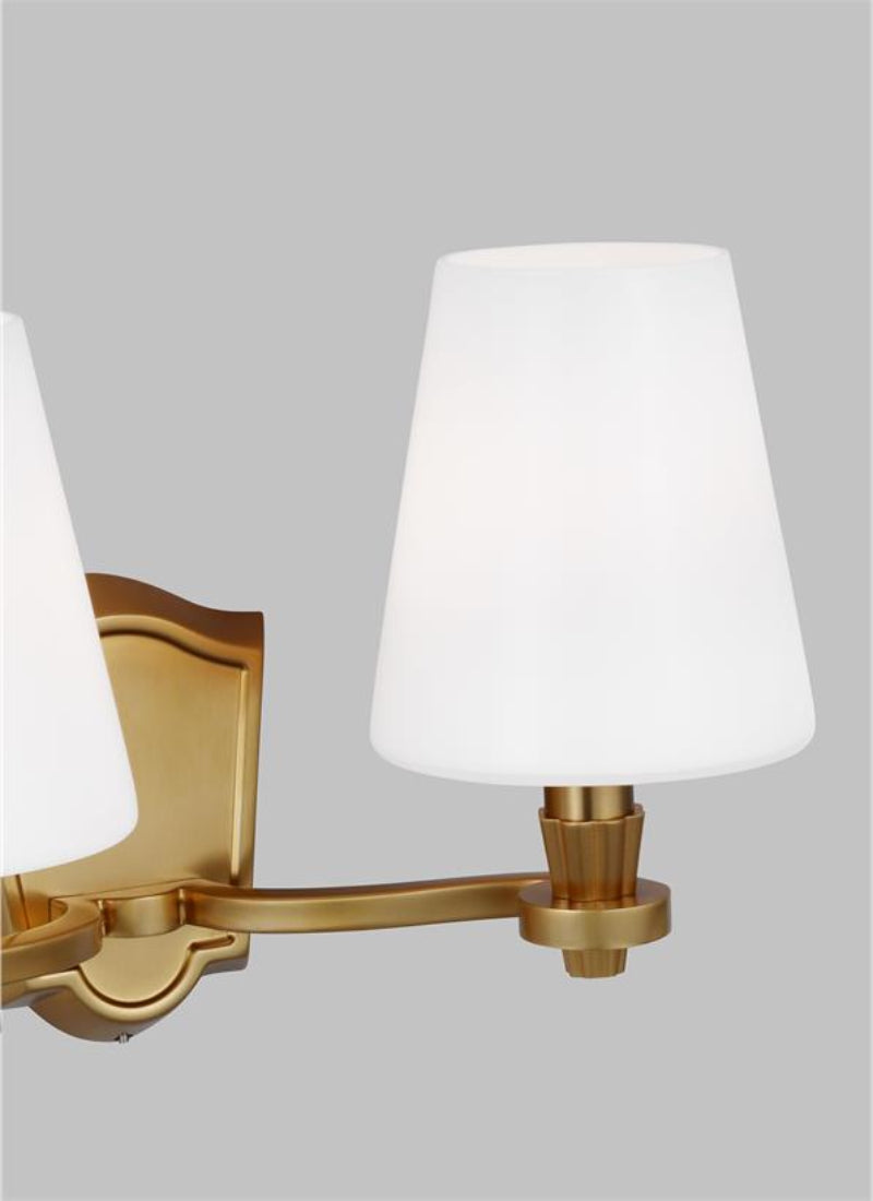 Visual Comfort AV1002 Paisley 2-lt 15" Vanity Light