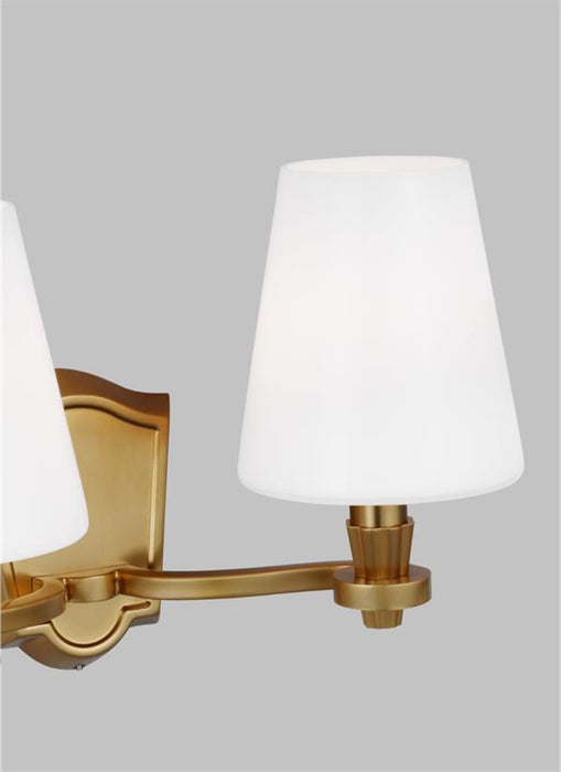 Visual Comfort AV1002 Paisley 2-lt 15" Vanity Light