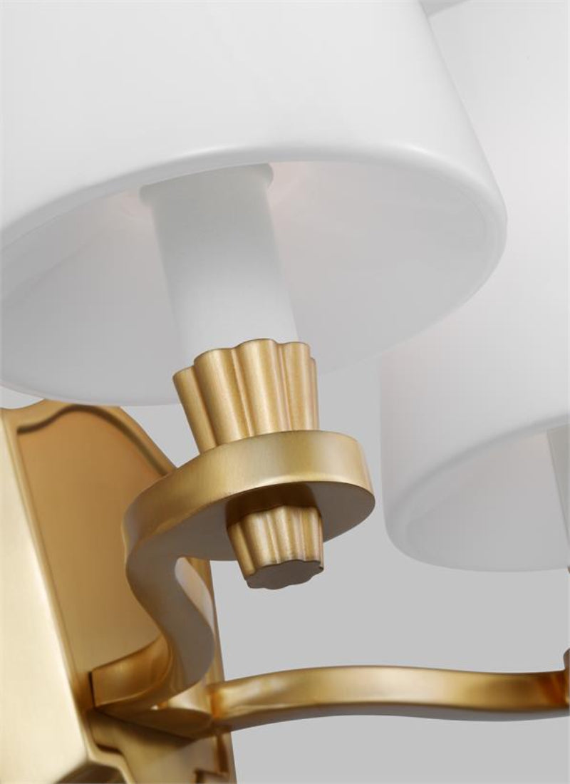 Visual Comfort AV1002 Paisley 2-lt 15" Vanity Light