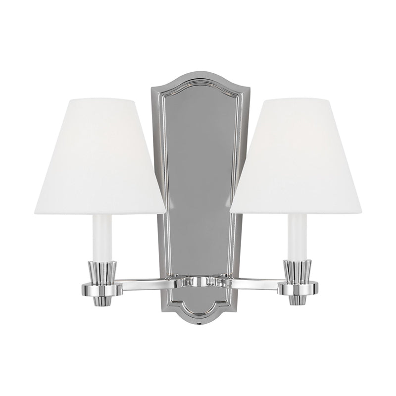 Generation AW1112 Paisley 2-lt 15" Double Wall Sconce