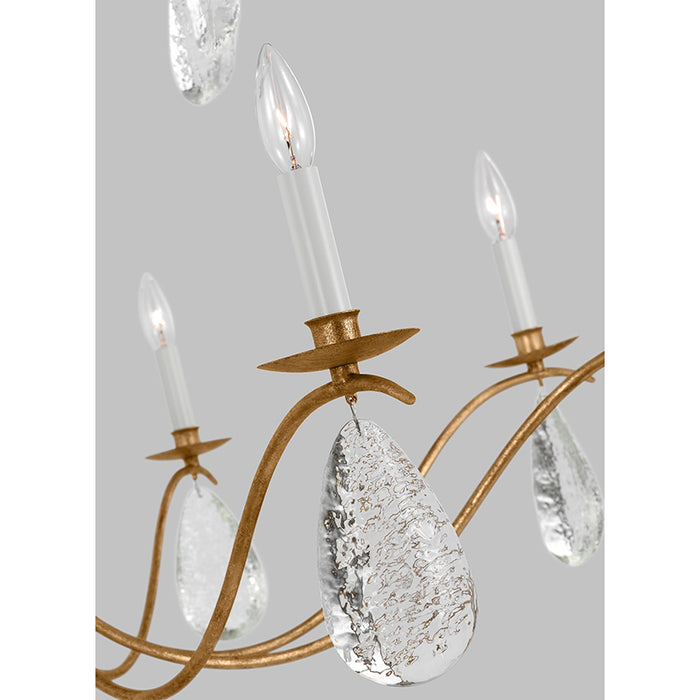 Visual Comfort CC1598 Shannon 8-lt 45" LED Chandelier