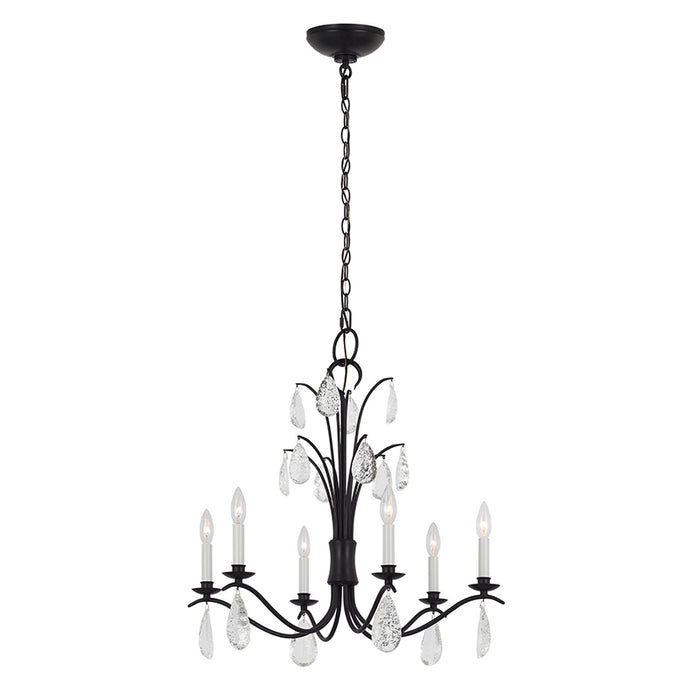 Visual Comfort CC1616 Shannon 6-lt 26" LED Chandelier