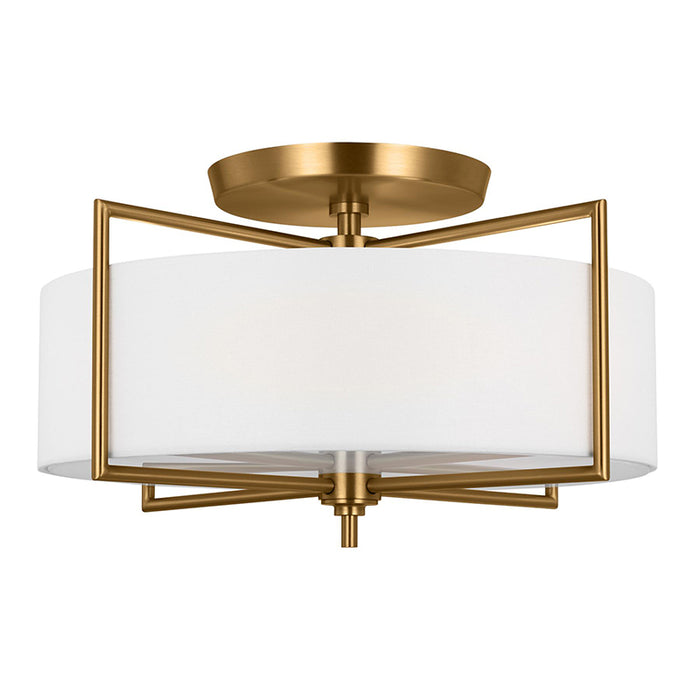Visual Comfort CF1113 Perno 3-lt 20" Semi-Flush Mount
