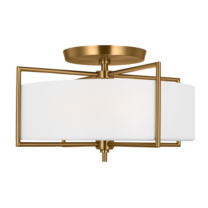 Visual Comfort CF1113 Perno 3-lt 20" Semi-Flush Mount