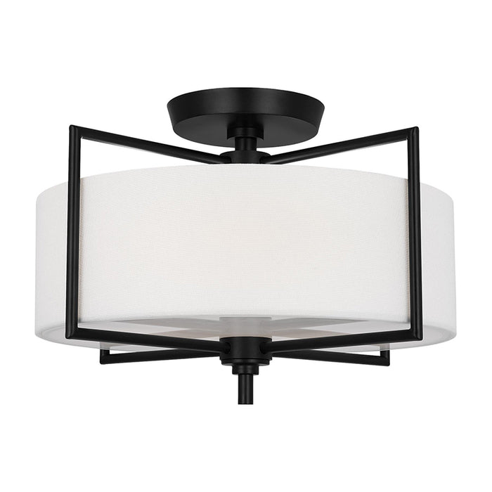 Visual Comfort CF1122 Perno 2-lt 15" Semi-Flush Mount