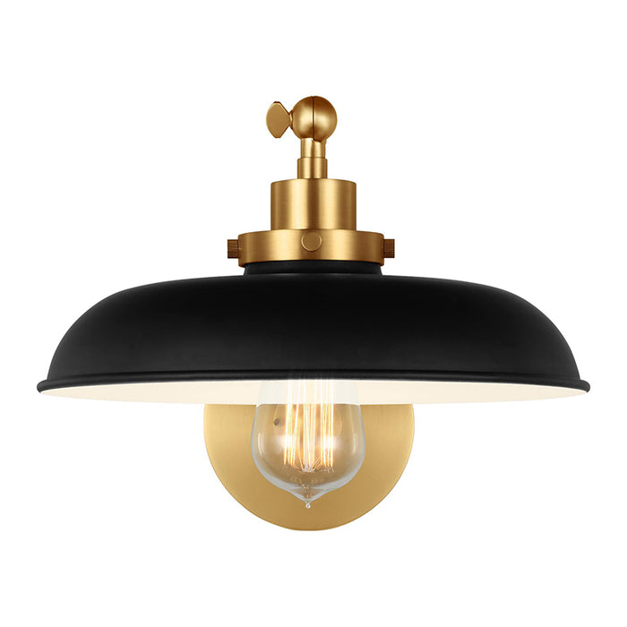 Visual Comfort CW1141 Wellfleet 1-lt 9" Tall Single Arm Wide Task Sconce