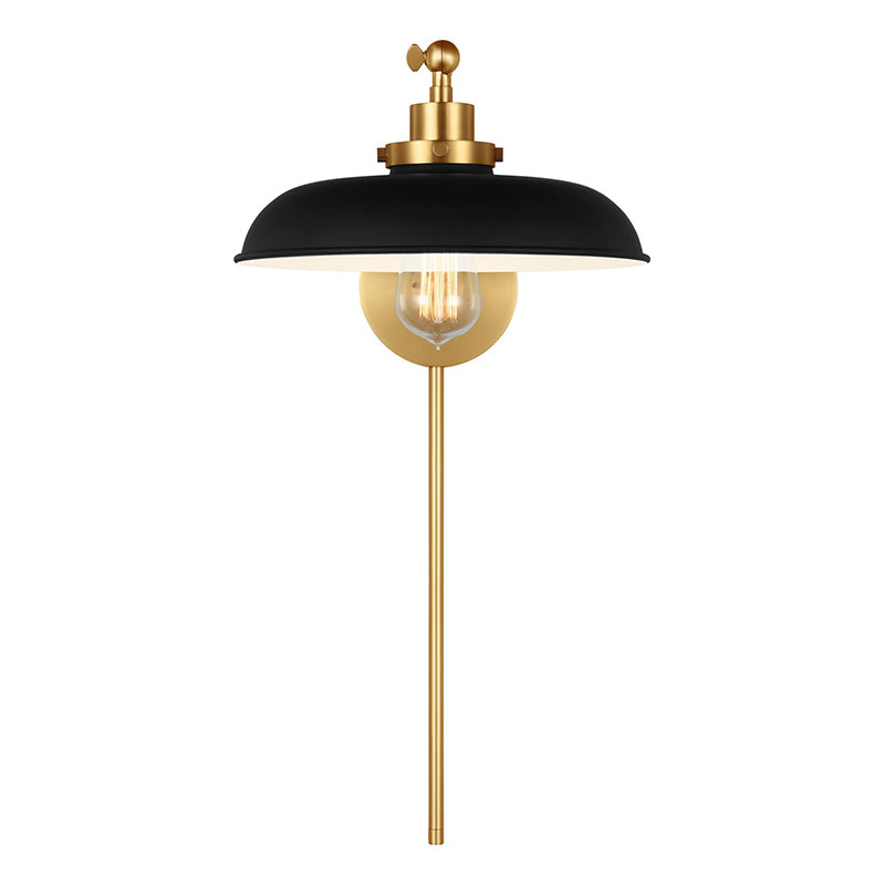 Visual Comfort CW1141 Wellfleet 1-lt 9" Tall Single Arm Wide Task Sconce