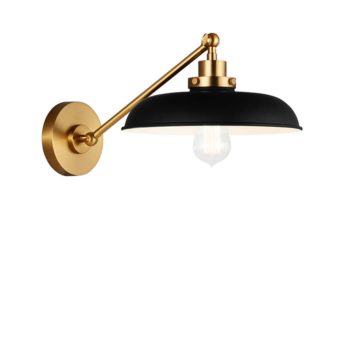 Visual Comfort CW1141 Wellfleet 1-lt 9" Tall Single Arm Wide Task Sconce