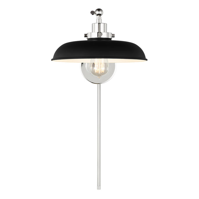 Visual Comfort CW1141 Wellfleet 1-lt 9" Tall Single Arm Wide Task Sconce