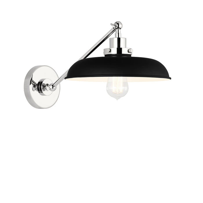 Visual Comfort CW1141 Wellfleet 1-lt 9" Tall Single Arm Wide Task Sconce