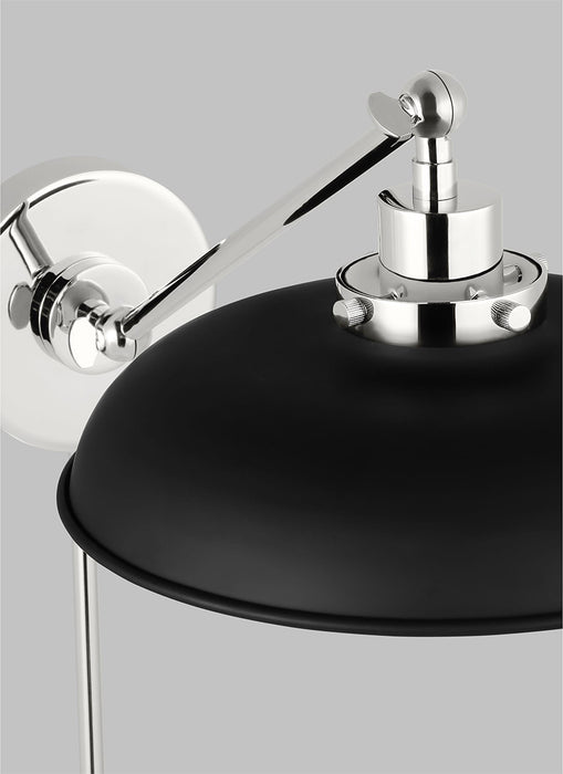 Visual Comfort CW1141 Wellfleet 1-lt 9" Tall Single Arm Wide Task Sconce