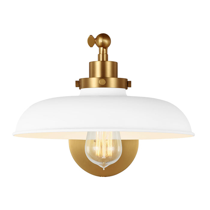 Visual Comfort CW1141 Wellfleet 1-lt 9" Tall Single Arm Wide Task Sconce