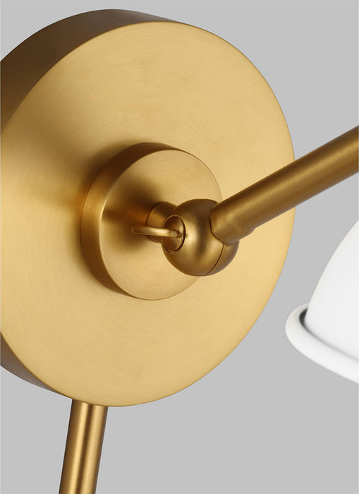 Visual Comfort CW1141 Wellfleet 1-lt 9" Tall Single Arm Wide Task Sconce