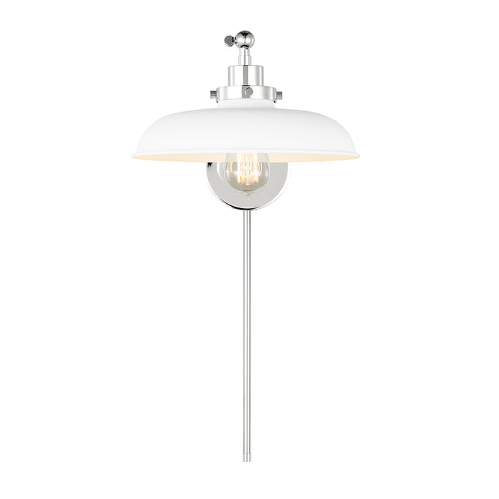 Visual Comfort CW1141 Wellfleet 1-lt 9" Tall Single Arm Wide Task Sconce