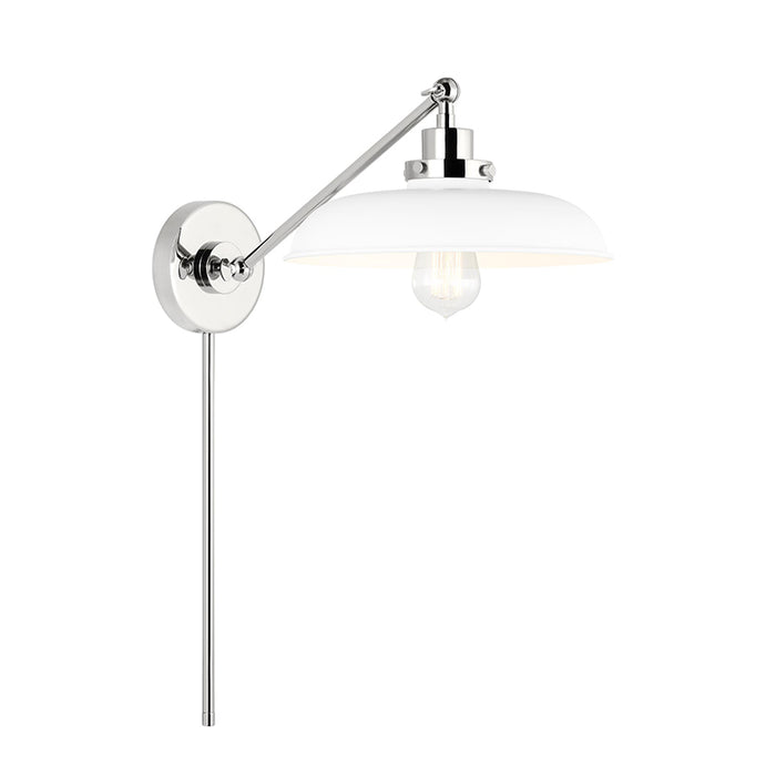 Visual Comfort CW1141 Wellfleet 1-lt 9" Tall Single Arm Wide Task Sconce