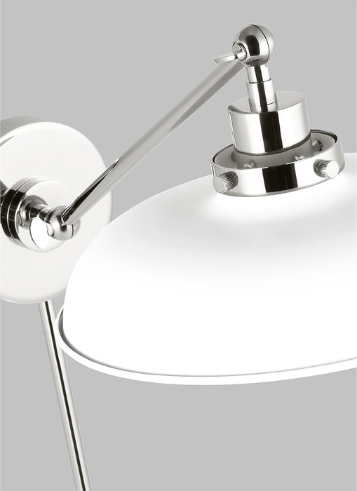 Visual Comfort CW1141 Wellfleet 1-lt 9" Tall Single Arm Wide Task Sconce