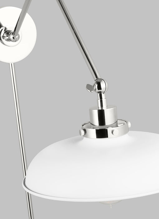 Visual Comfort CW1171 Wellfleet 1-lt 15" Tall Double Arm Wide Task Sconce