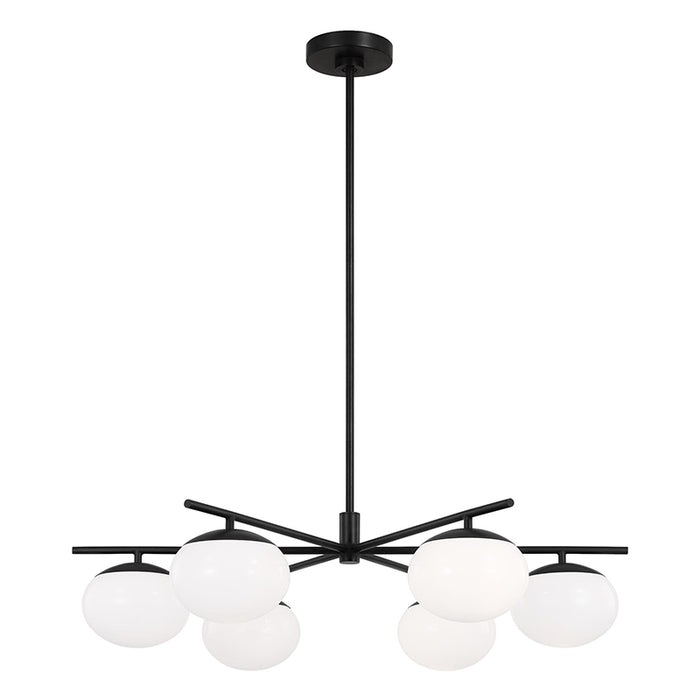 Visual Comfort EC1258 Lune 8-lt 49" LED Chandelier