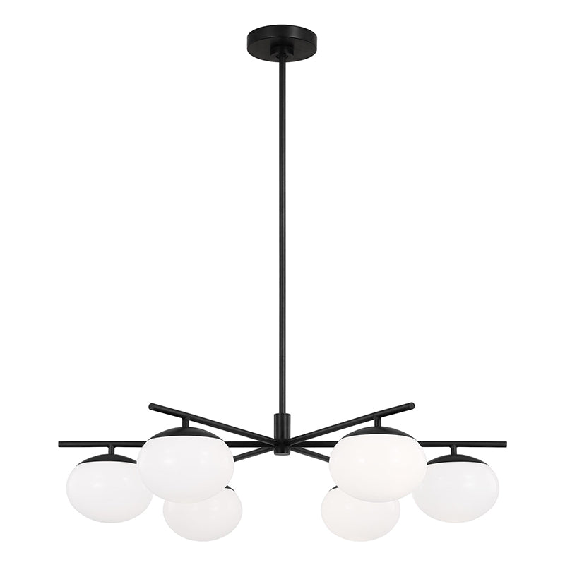Generation EC1258 Lune 8-lt 49" LED Chandelier