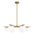 Generation EC1258 Lune 8-lt 49" LED Chandelier