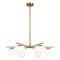 Generation EC1258 Lune 8-lt 49" LED Chandelier